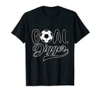 Goal Digger Soccer Player Goalkeeper T-Shirt - Unique Graphic for Adults