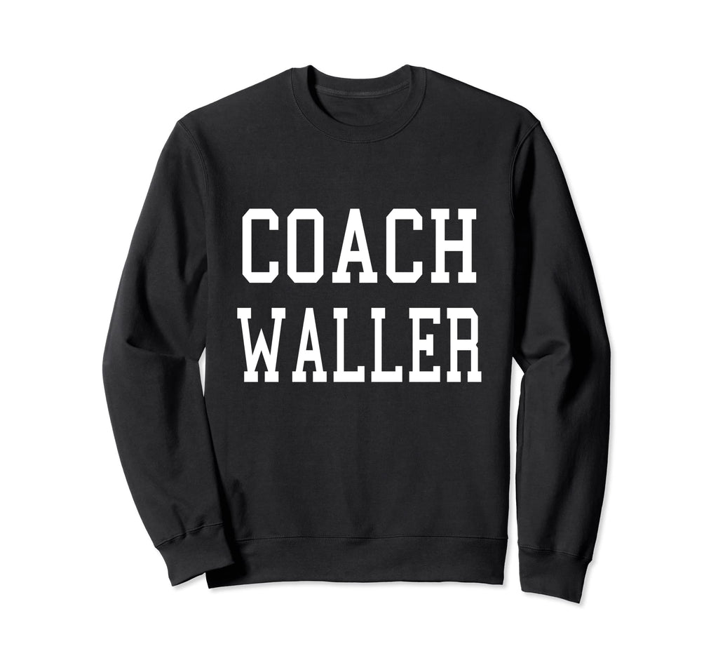 Coach Waller Custom Football Sweatshirt - Minimalist Print Men Women