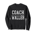 Coach Waller Custom Football Sweatshirt - Minimalist Print Men Women