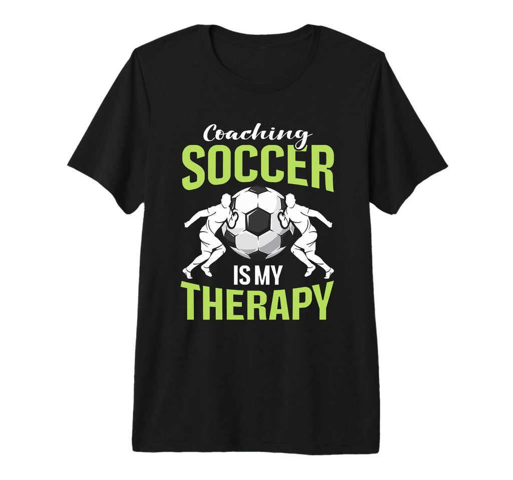 Coaching Soccer Dad Coach Soccer T-Shirt - Novelty Apparel for Adults