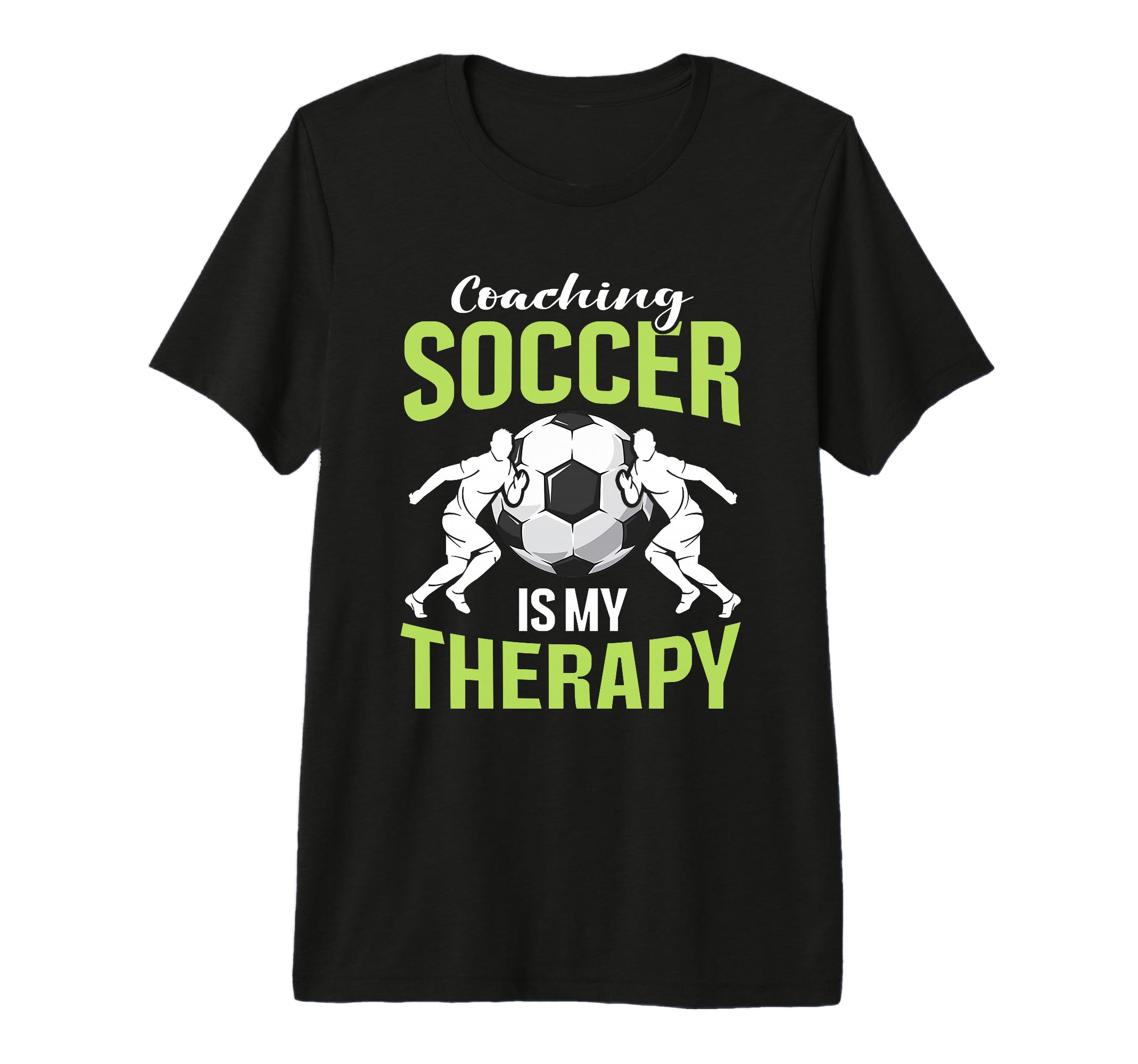 Coaching Soccer Dad Coach Soccer T-Shirt - Novelty Apparel for Adults