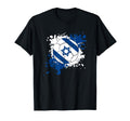 Soccer Ball Flag Israel T-Shirt - Custom Art Print Men Women