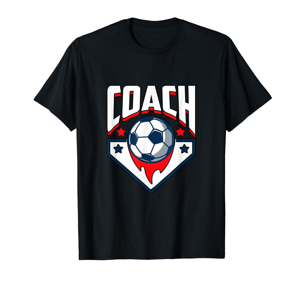 Soccer Coach Team T-Shirt - Novelty Apparel for Adults
