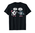 He Loves Me More Soccer Hockey T-Shirt - Fun Novelty Design Men Women