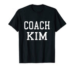 Coach Kim Custom Football Soccer T-Shirt - Custom Art Print Men Women