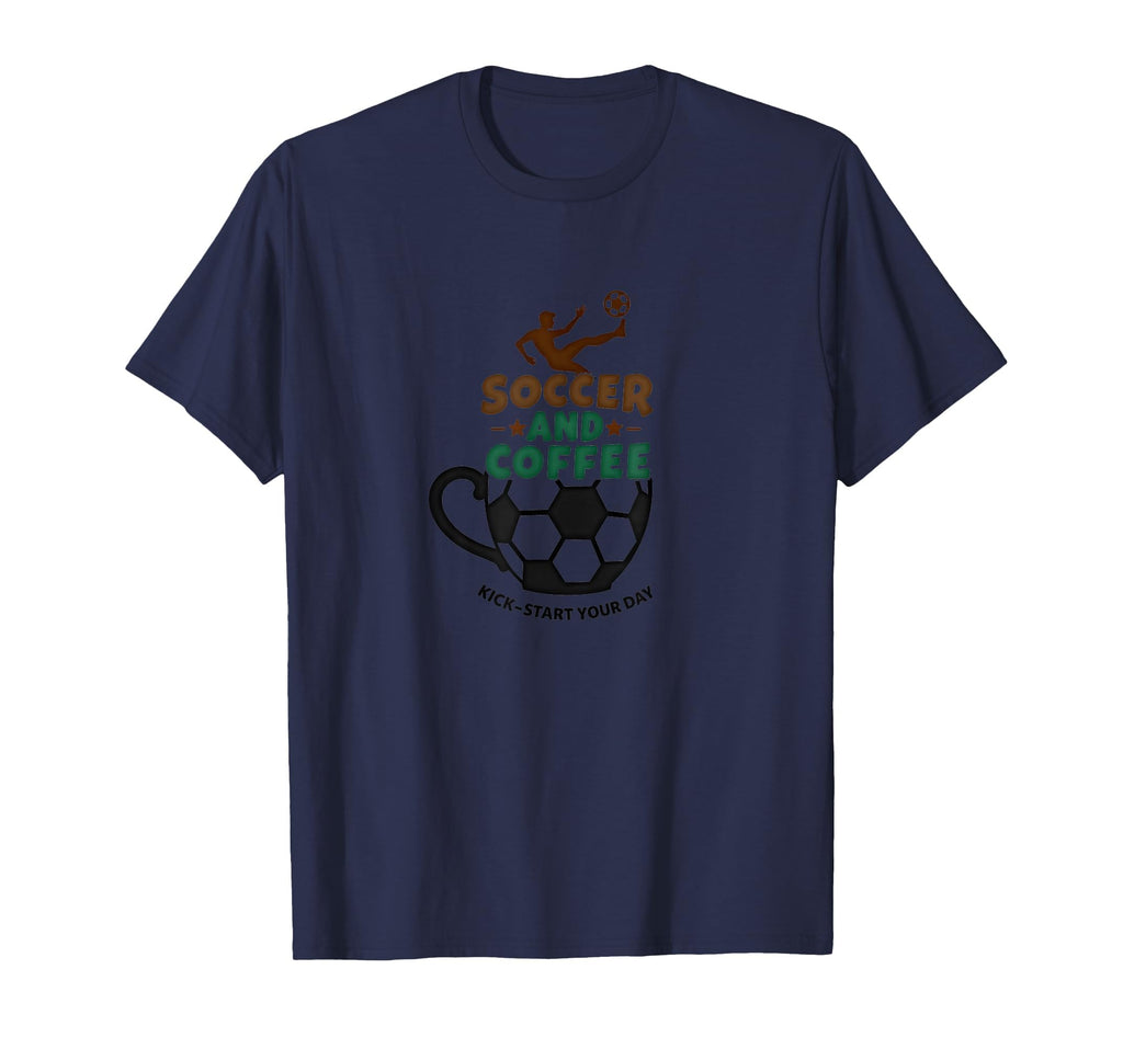 Soccer Mom Soccer And Coffee Kick Sweatshirt - Custom Art Print Unisex