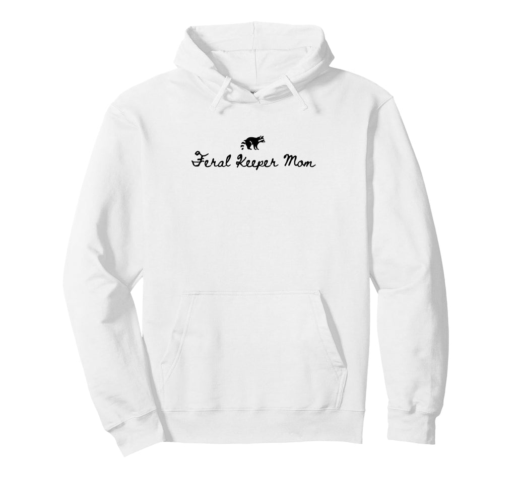 Feral Keeper Mom Funny Goalkeeper Mom Hoodie - Custom Art Print Unisex