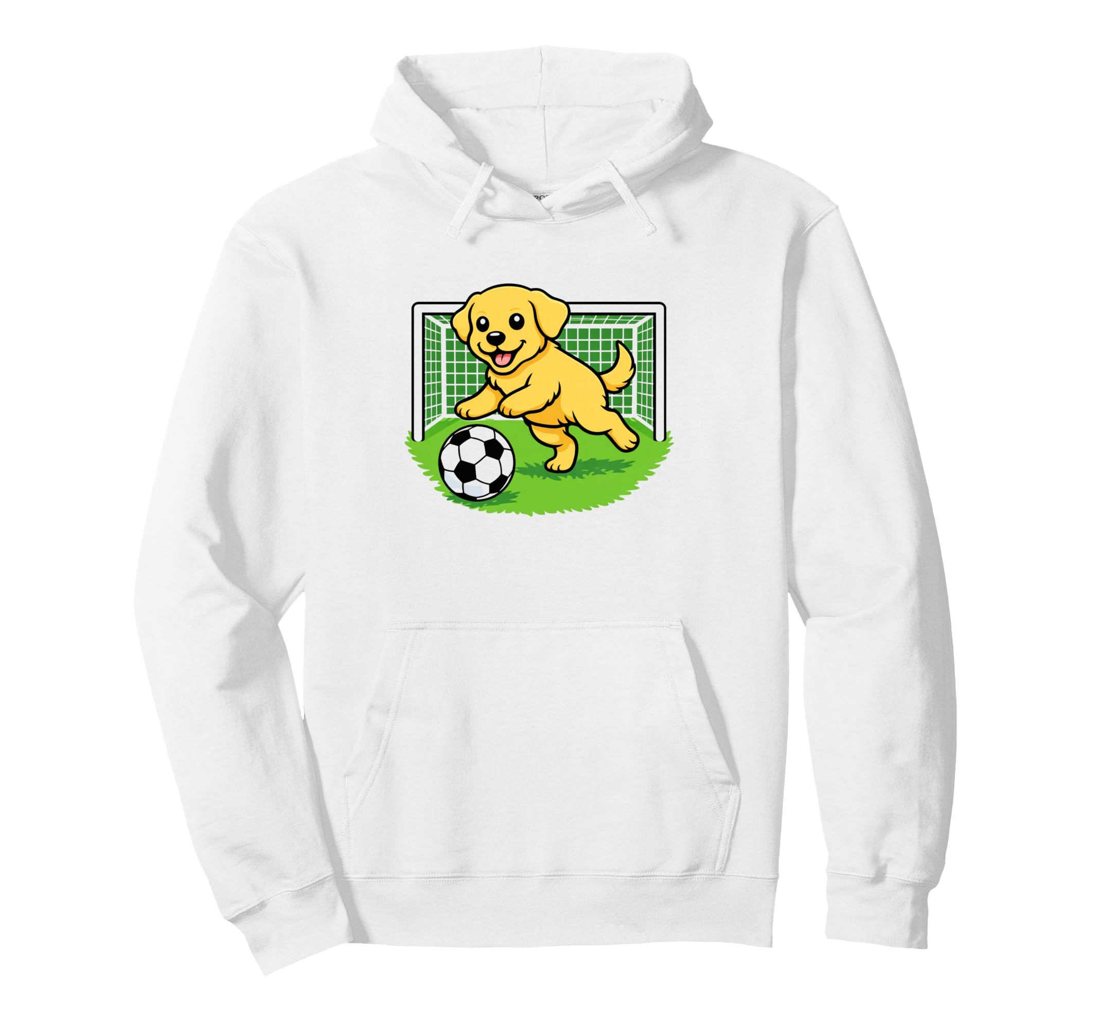 Labrador Retriever Goalies Lab Lovers Hoodie - Minimalist Print Men Women
