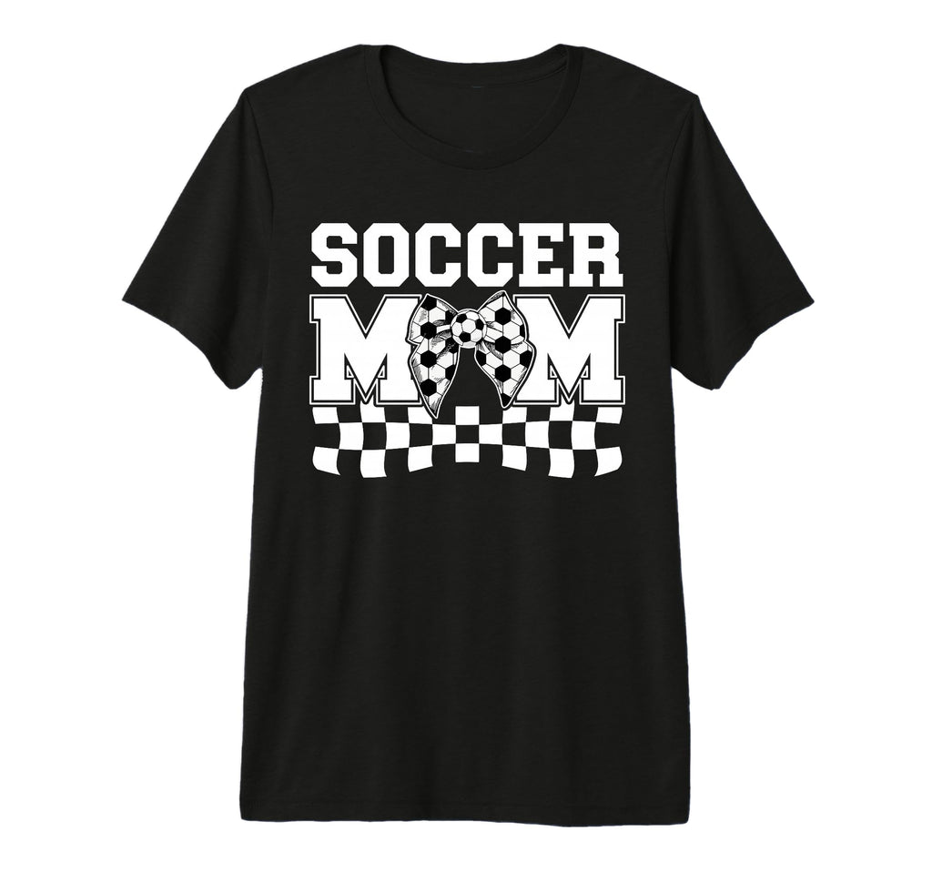 Soccer Mom Soccer Player Mama Coquette T-Shirt - Streetwear Style Unisex