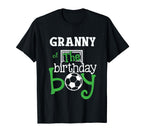 Granny Birthday Soccer Player T-Shirt - Fun Novelty Design for Adults