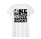 Proud Soccer Mommy Mother Mom Mama T-Shirt - Novelty Apparel for Adults