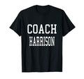 Coach Harrison Custom Football T-Shirt - Casual Everyday Wear for Adults