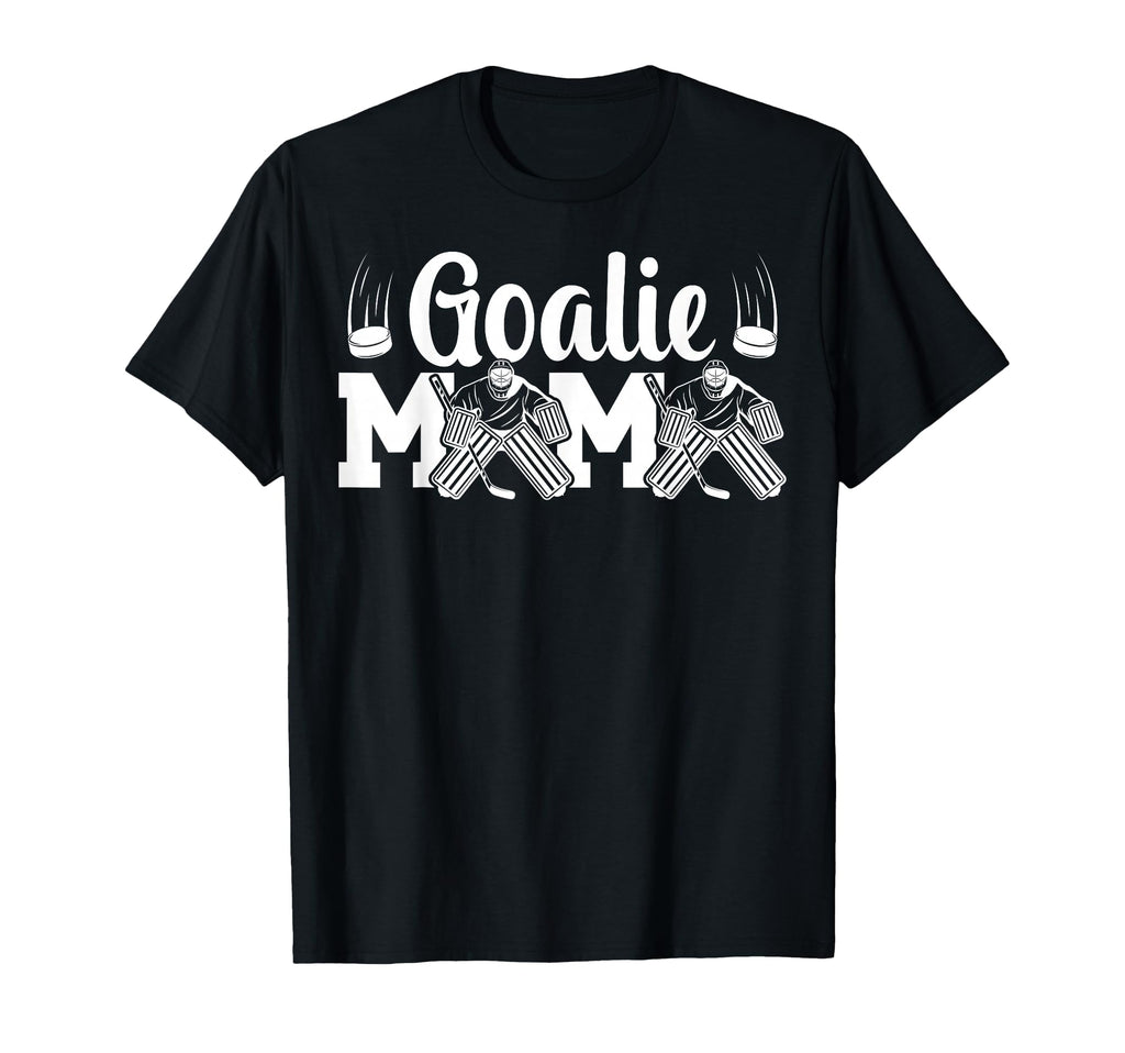 Ice Hockey Goalie Mama Ice Hockey T-Shirt - Minimalist Print Men Women