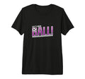 Soccer Let S Kick Ball Tri Blend T-Shirt - Custom Art Print for Adults