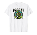 Soccer Turtle Playing Soccer T-Shirt - Trendy Graphic for Adults