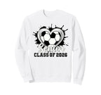Trendy Class 2026 Senior Soccer Drip Sweatshirt - Streetwear Style Unisex