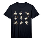 Silly Goose Playing Soccer Goalie Funny T-Shirt - Novelty Apparel Unisex