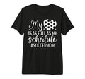 My Heart Soccer Mom Soccer Player Mama T-Shirt - Trendy Graphic for Adults