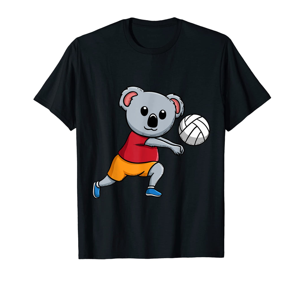 Koala Lover Volleyball Coach Spike T-Shirt - Casual Everyday Wear Unisex