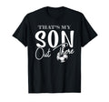 Thats My Son Out There Funny Soccer Mom T-Shirt - Graphic Print for Adults