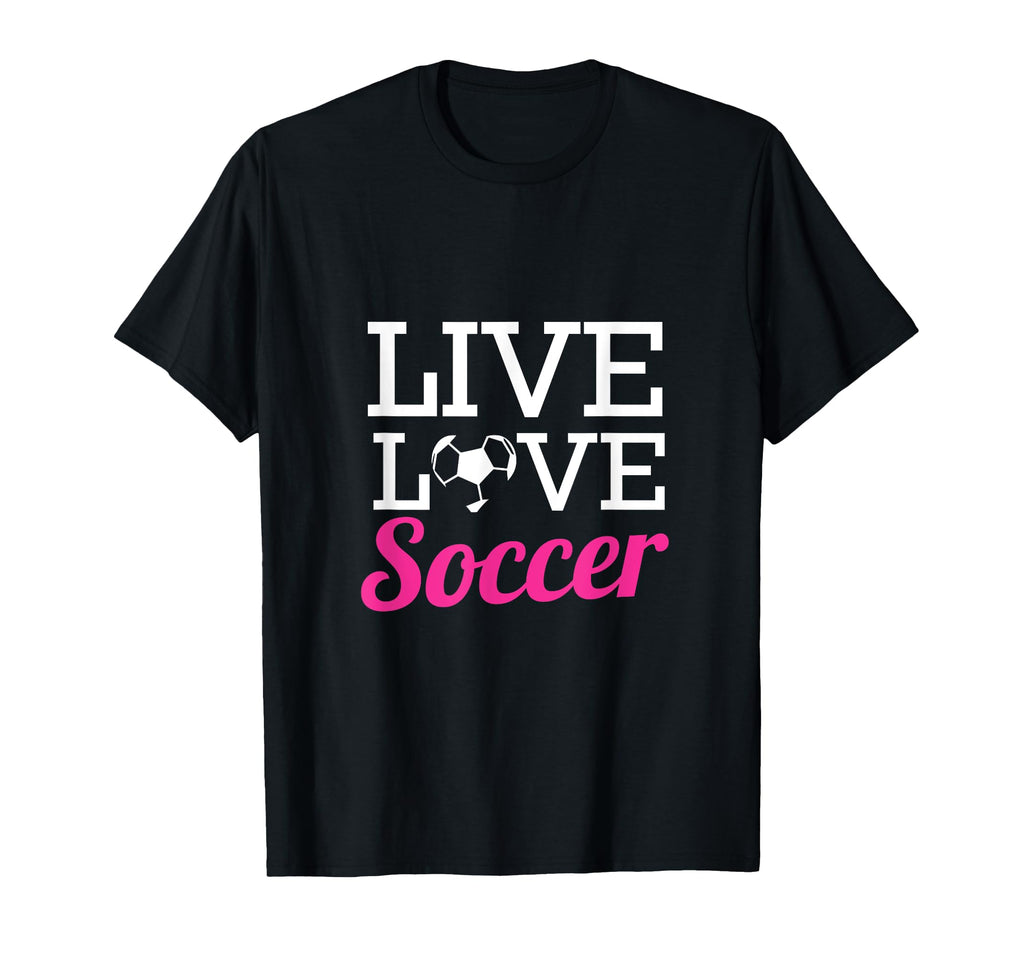 Soccer Love Soccer Short Sleeve Soccer T-Shirt - Trendy Graphic for Adults