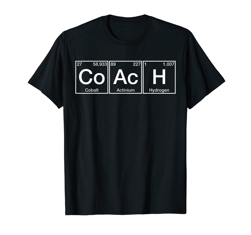 Coach Periodic Table Elements T-Shirt - Trendy Graphic Men Women