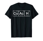 Coach Periodic Table Elements T-Shirt - Trendy Graphic Men Women