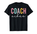 Coach Vibes Colorful Appreciation T-Shirt - Fun Novelty Design Men Women
