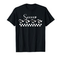 Soccer Mom Mama Heart Ball Sports Mom T-Shirt - Unique Graphic Men Women