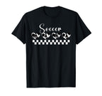 Soccer Mom Mama Heart Ball Sports Mom T-Shirt - Unique Graphic Men Women