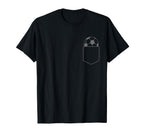 Soccer Ball Pocket Soccer Lover Football T-Shirt - Unique Graphic Unisex