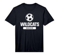 Wildcats Soccer Elementary T-Shirt - Casual Everyday Wear for Adults