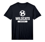 Wildcats Soccer Elementary T-Shirt - Casual Everyday Wear for Adults