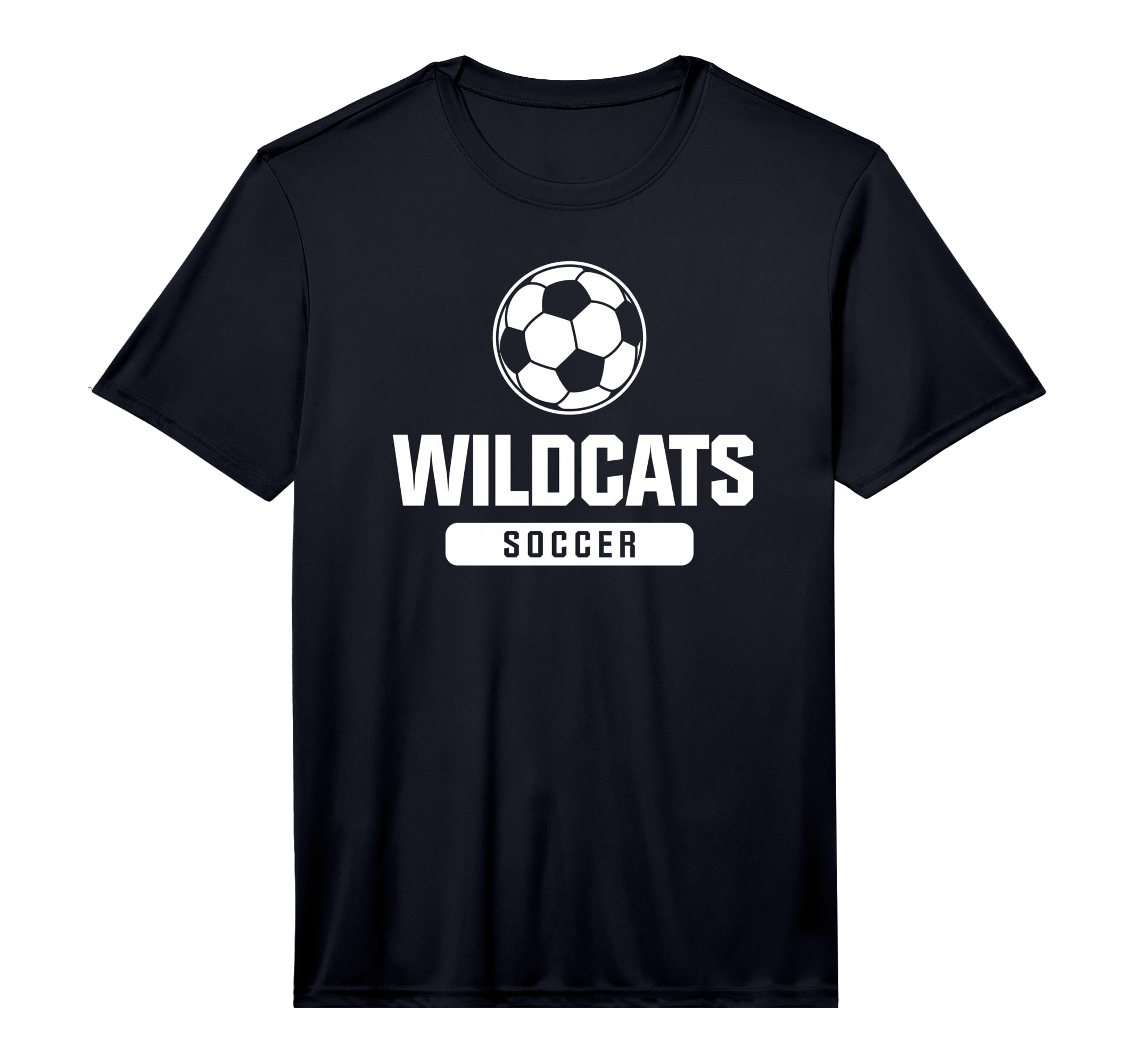 Wildcats Soccer Elementary T-Shirt - Casual Everyday Wear for Adults