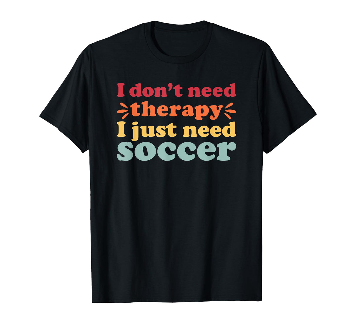Soccer Player Fan Coach I Love Soccer T-Shirt - Custom Art Print Men Women