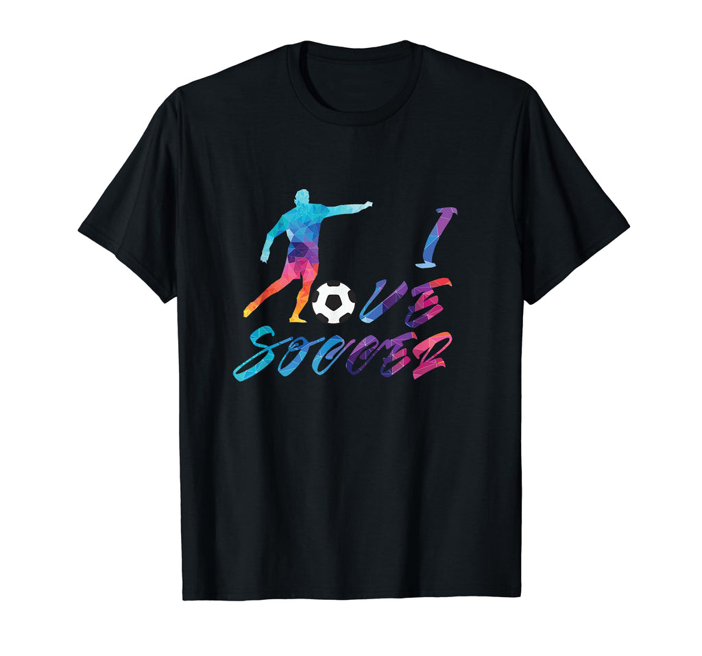I Eat Sleep And Breath Soccer Because T-Shirt - Minimalist Print Men Women