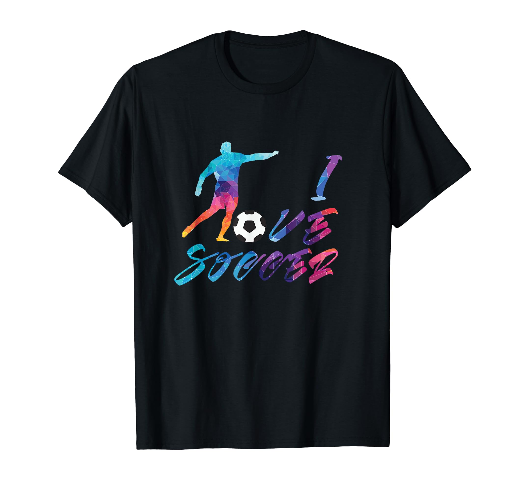 I Eat Sleep And Breath Soccer Because T-Shirt - Minimalist Print Men Women