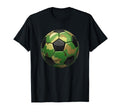 Soccer Ball Camouflage Soccer T-Shirt - Casual Everyday Wear Men Women