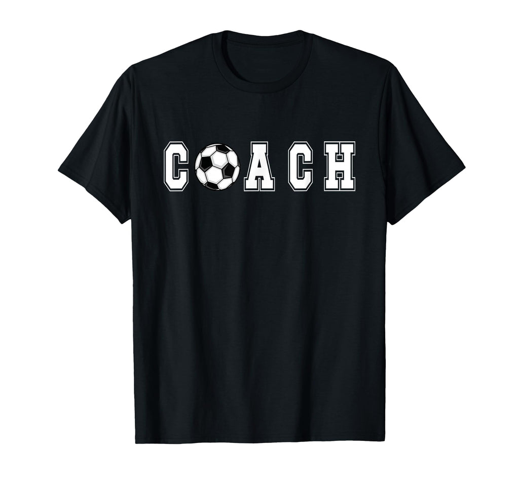 Soccer Coach Soccer Coaching Soccer T-Shirt - Minimalist Print for Adults