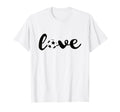 Love Soccer Sports Fans Soccer T-Shirt - Minimalist Print for Adults