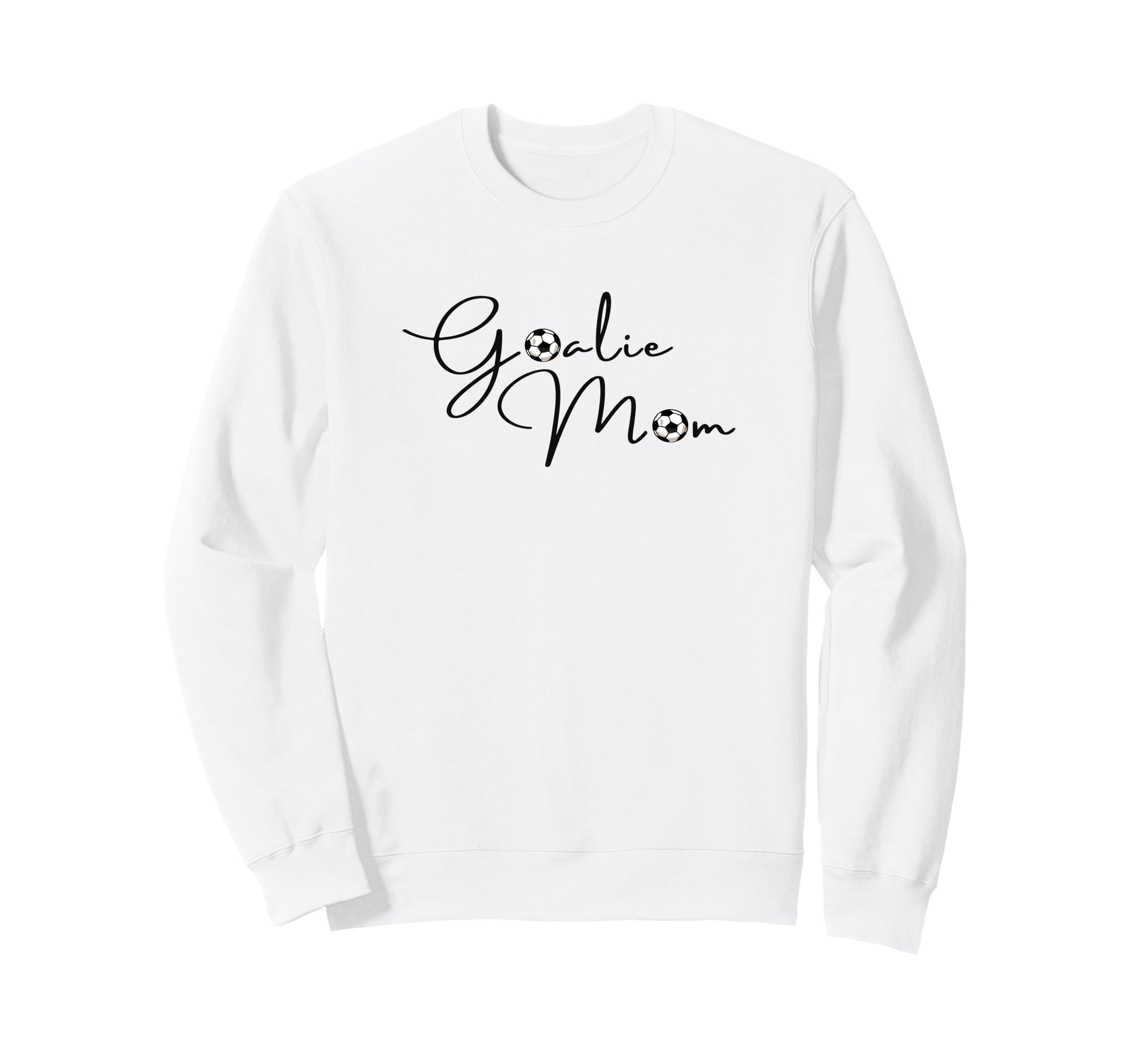 Goalie Mama Mom Soccer Sweatshirt - Trendy Graphic for Adults