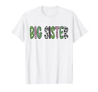 Soccer Big Sister Funny Soccer Birthday T-Shirt - Graphic Print Men Women