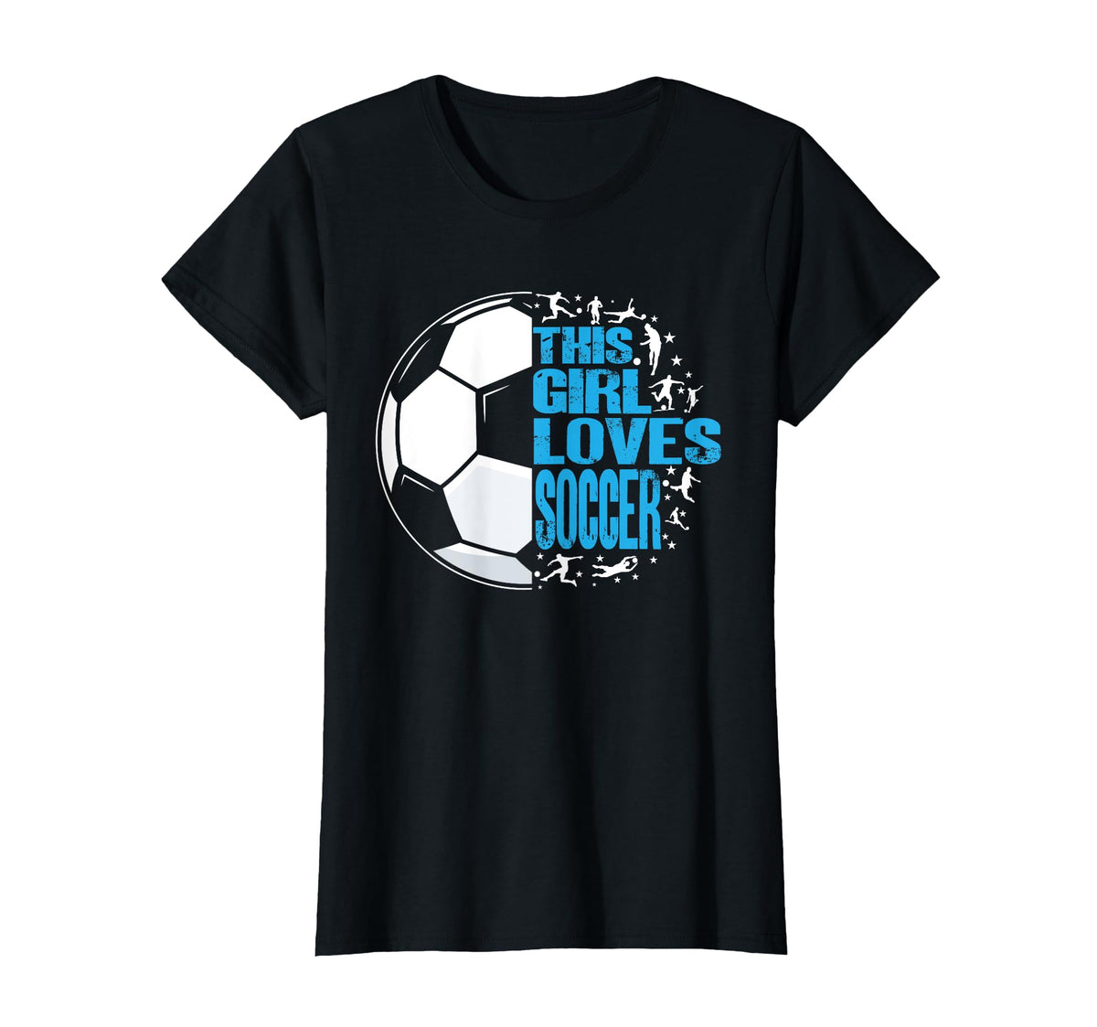 Soccer Player Sports T-Shirt - Minimalist Print Men Women