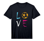 Love Soccer Funny Football Player T-Shirt - Trendy Graphic Unisex