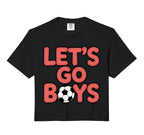 Lets Go Soccer Mom Sunday Game Day Sweatshirt - Unique Graphic Men Women