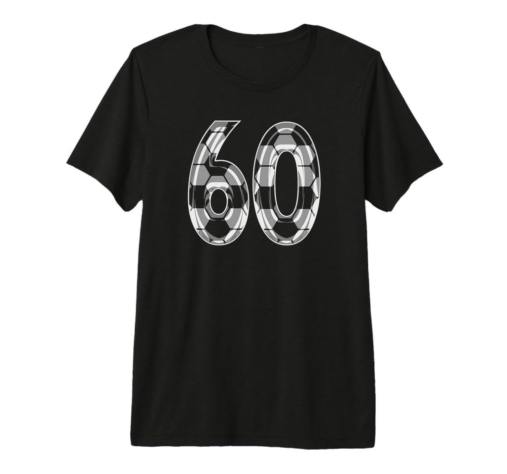 Soccer Number 60 Favorite Player 60 T-Shirt - Aesthetic Graphic Men Women