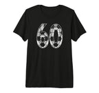 Soccer Number 60 Favorite Player 60 T-Shirt - Aesthetic Graphic Men Women