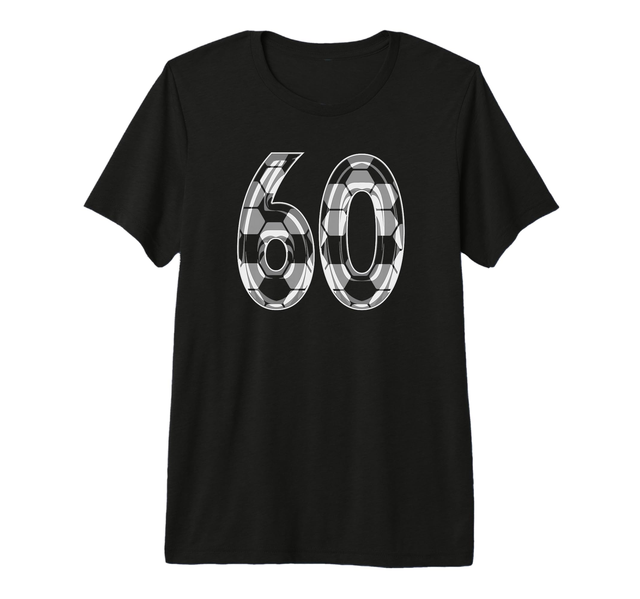 Soccer Number 60 Favorite Player 60 T-Shirt - Aesthetic Graphic Men Women