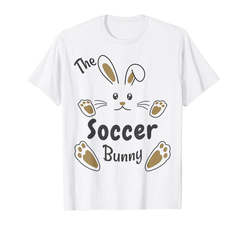 Soccer Bunny Family Matching Easter Pj T-Shirt - Graphic Print Men Women