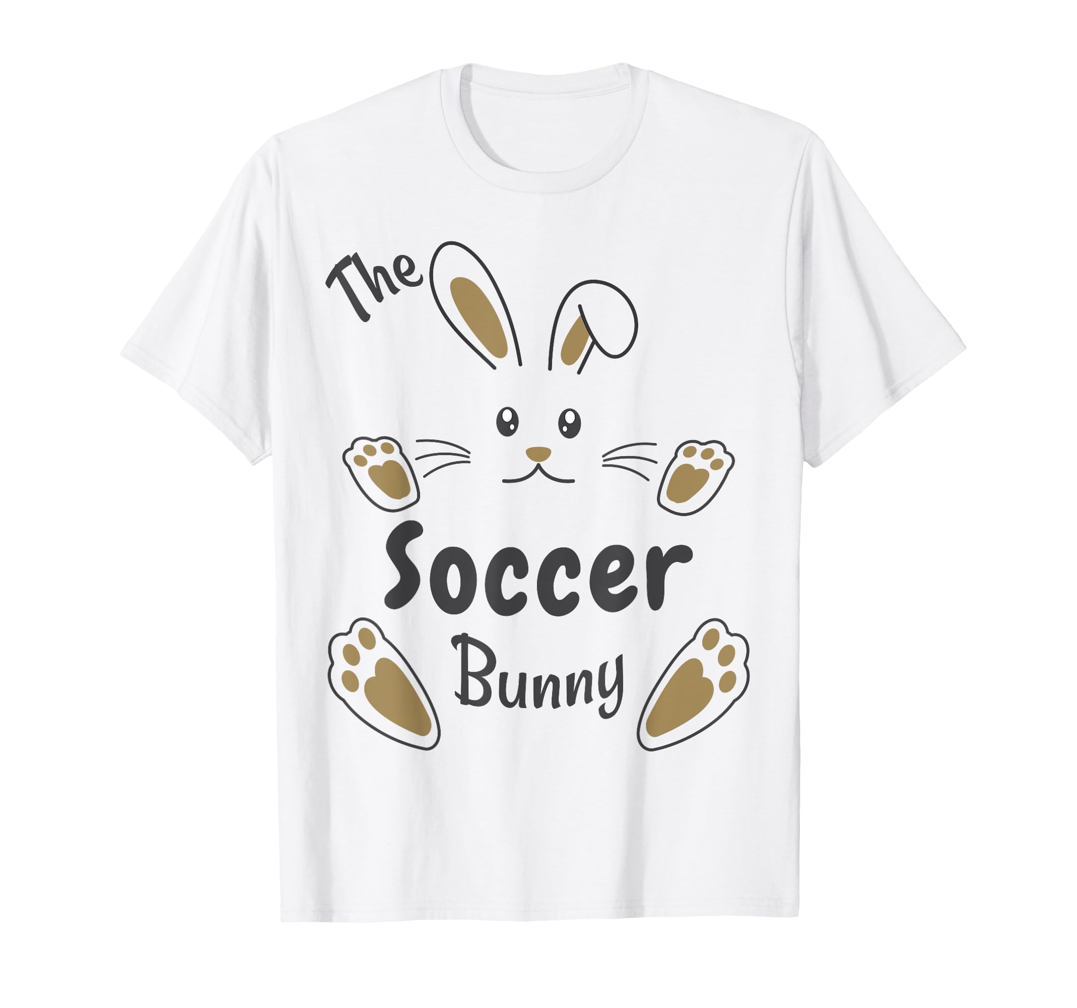 Soccer Bunny Family Matching Easter Pj T-Shirt - Graphic Print Men Women